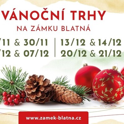 VÁNOČNÍ TRHY NA ZÁMKU BLATNÁ 2025